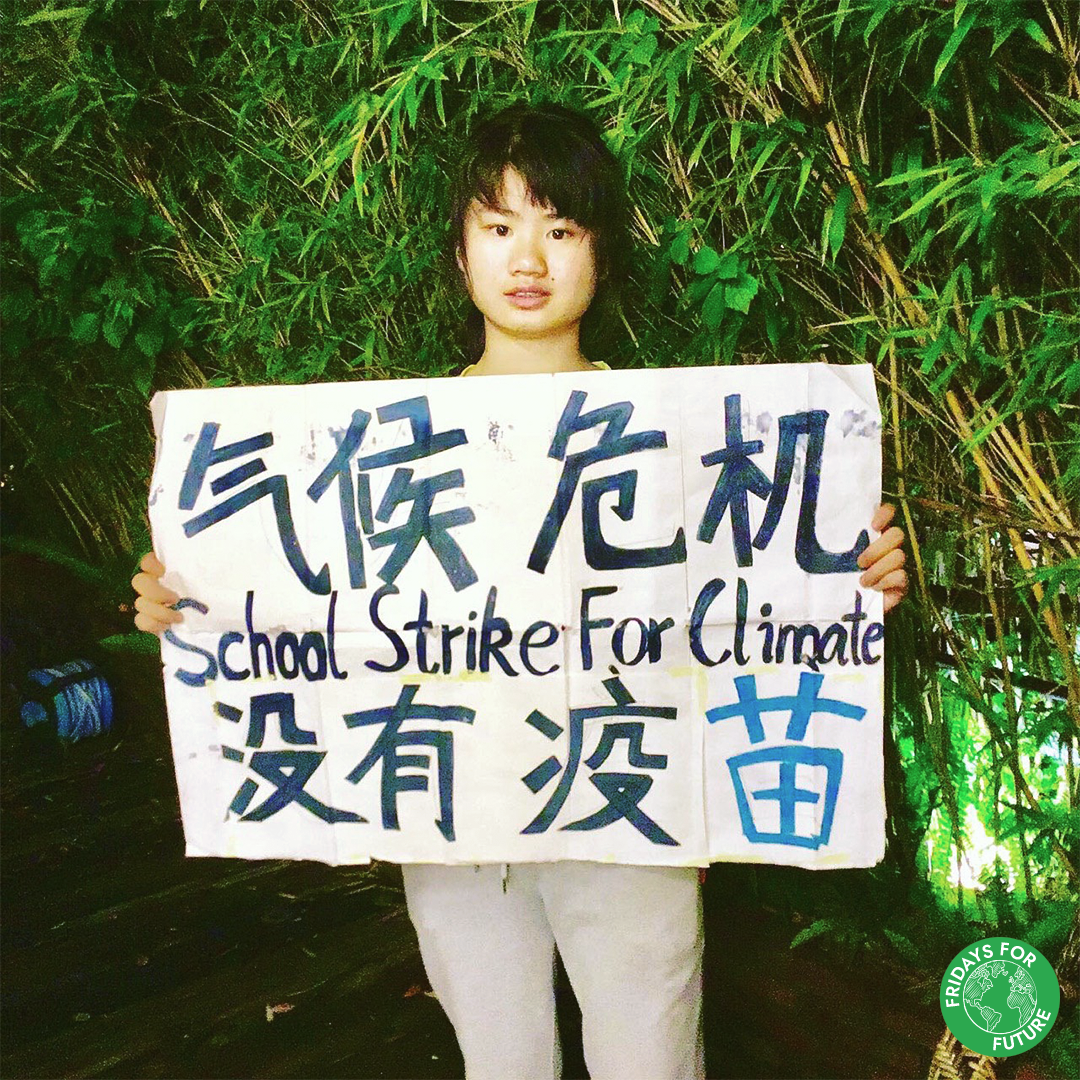 #Let China Schoolstrike for Climate