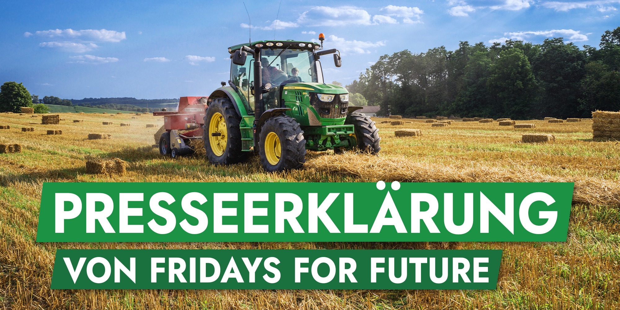 Presseerklärung: Fridays for Future entsetzt über Beschlüsse der Bundesregierung zur Gemeinsamen Agrarpolitik