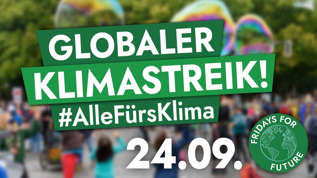 Globaler Klimastreik Am 24. September 2021 – #AlleFürsKlima