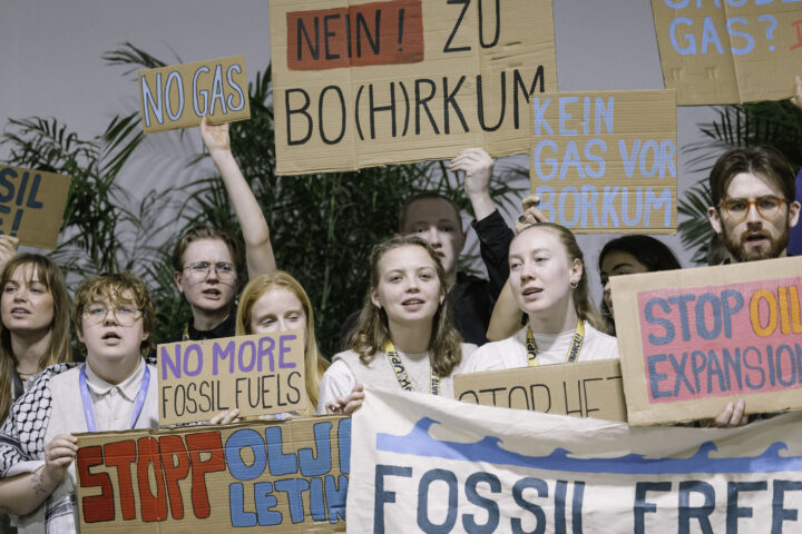 Press release: Fossil Free North Sea Youth Alliance launched at COP29 ++ Stop the Fossil fuel expansion 